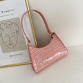 Sofie | Retro schoudertasje met crocoprint
