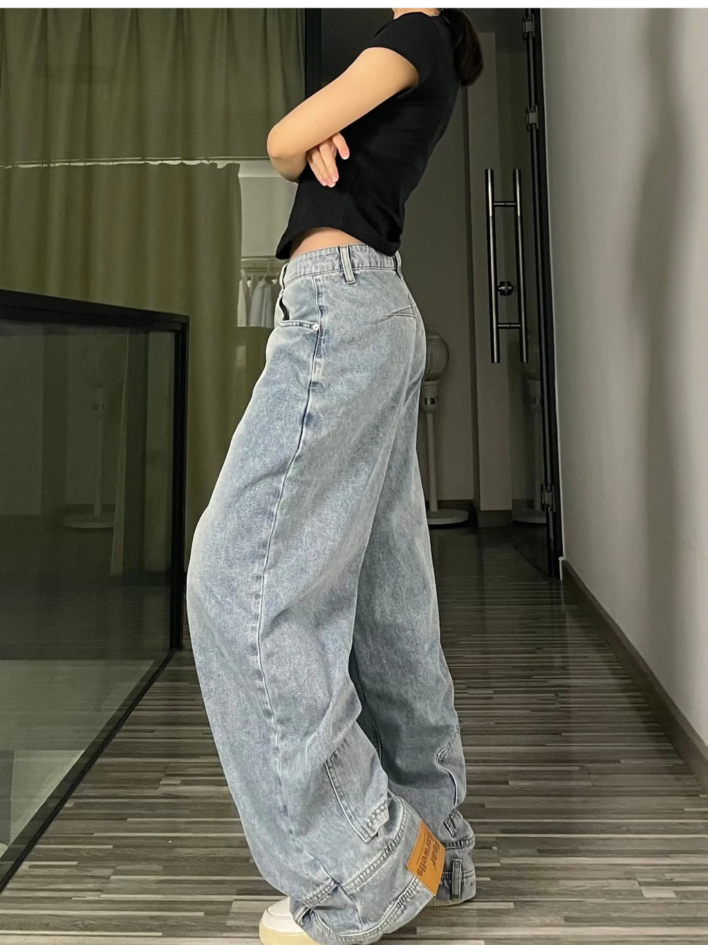 Ayana | Hoge Taille Baggy Jeans