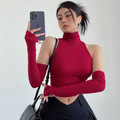 Leni | Coltrui top met losse mouwen