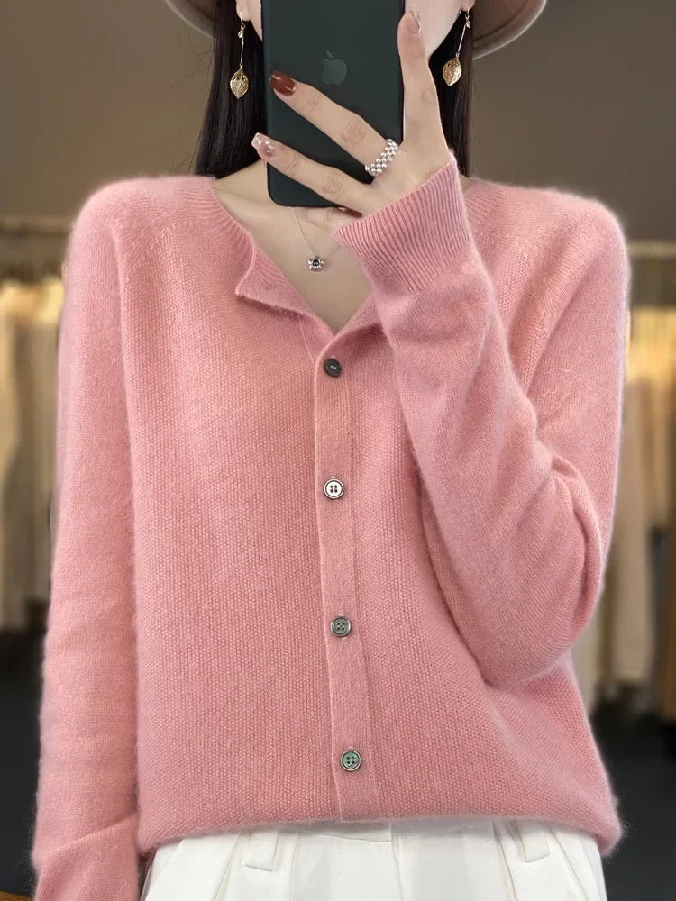 Marielle | Zachte Knopen Cardigan