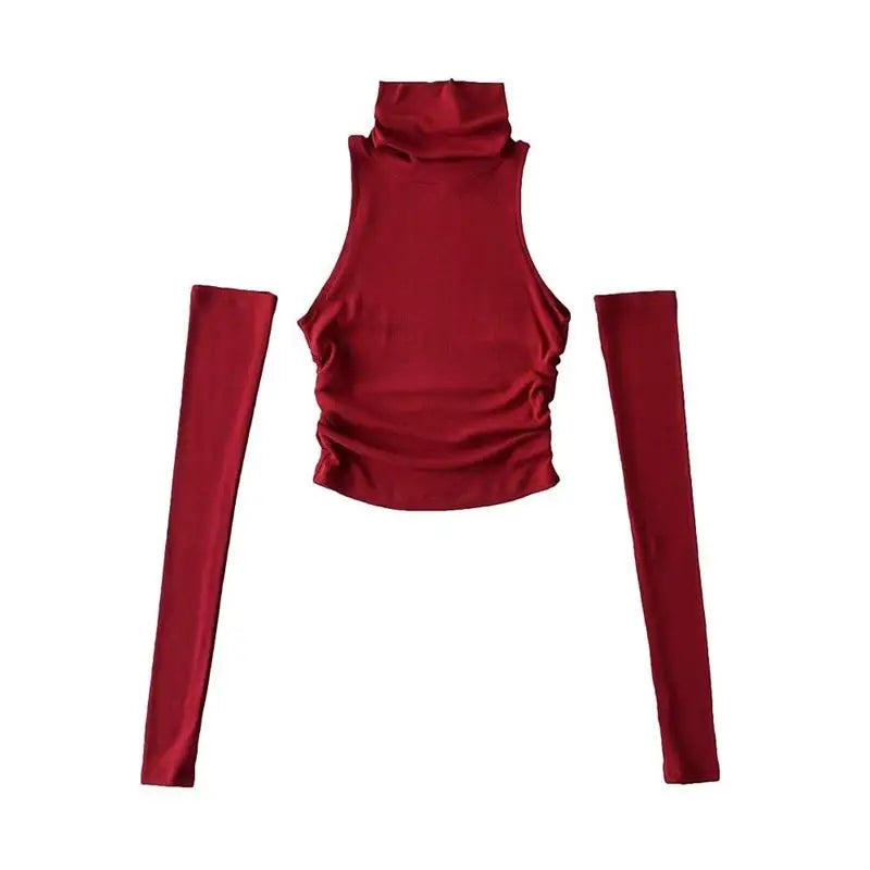 Leni | Coltrui top met losse mouwen