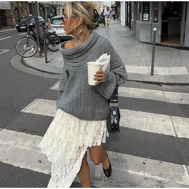 Coco | Slash Neck Trui