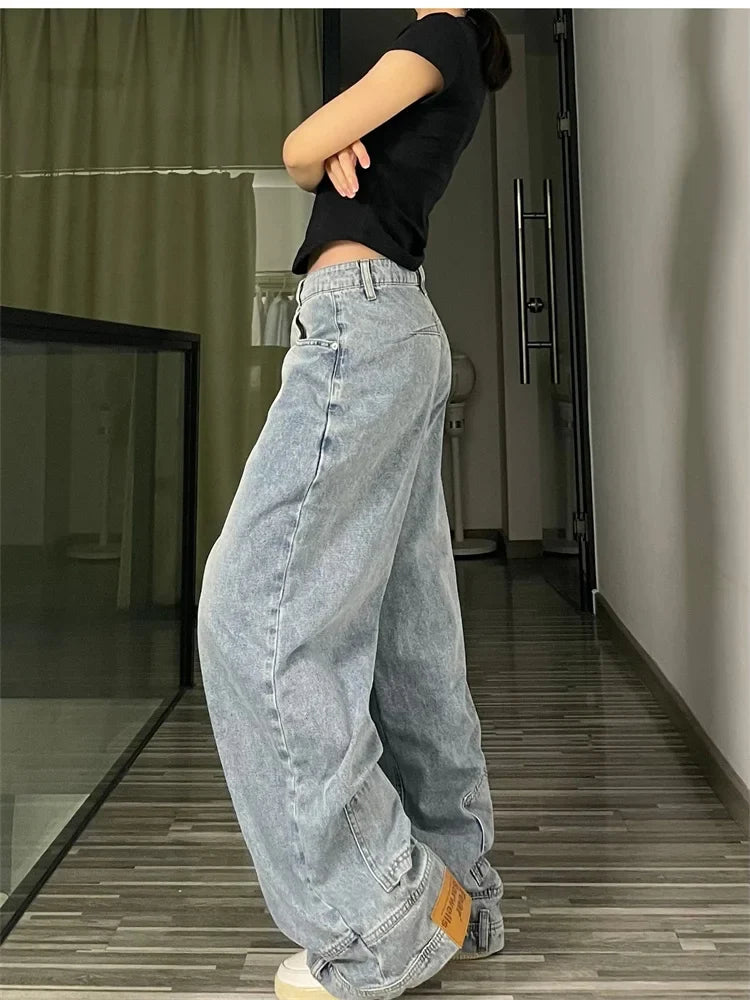 Ayana | Hoge Taille Baggy Jeans