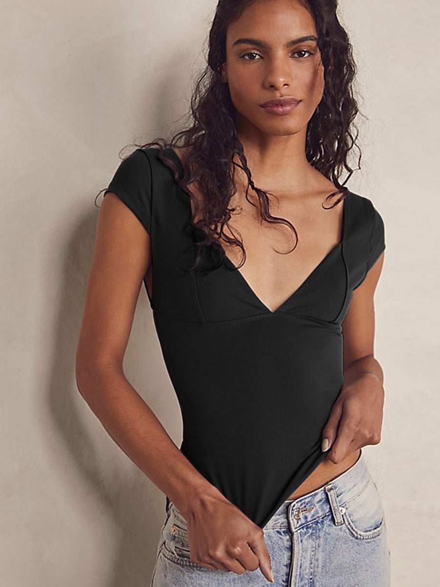 Simone | V-hals top