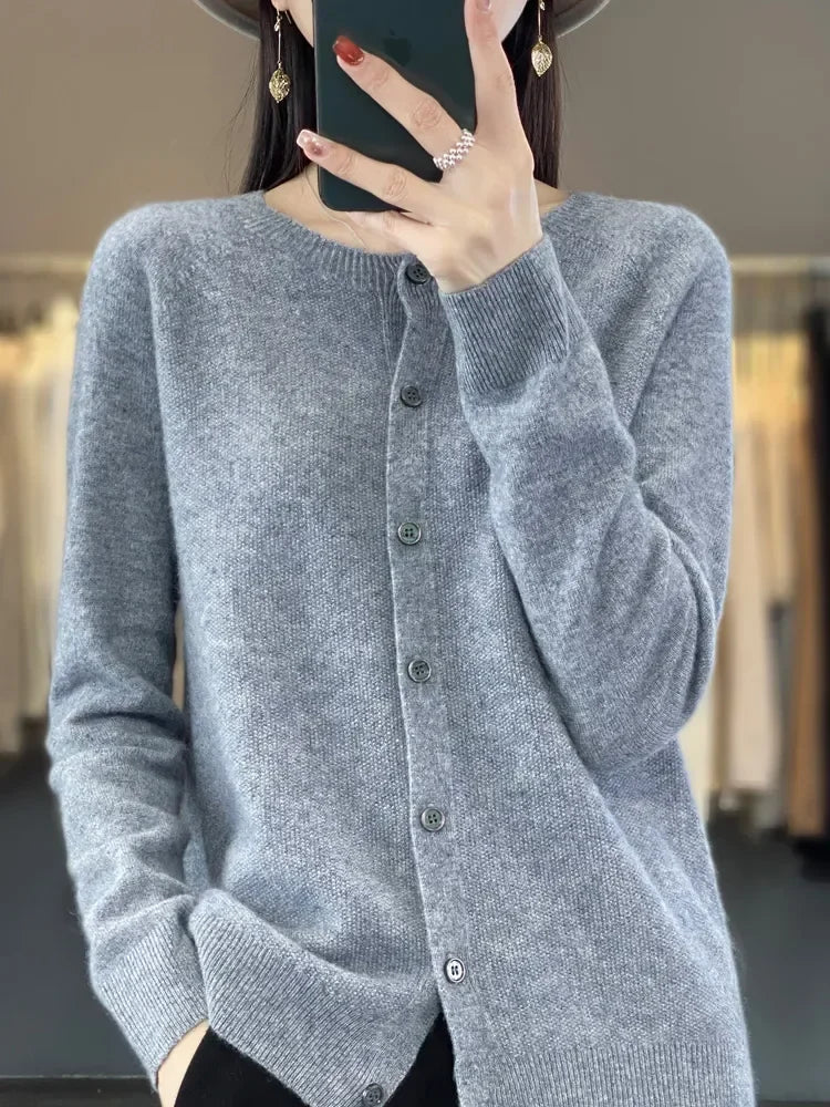 Marielle | Zachte Knopen Cardigan