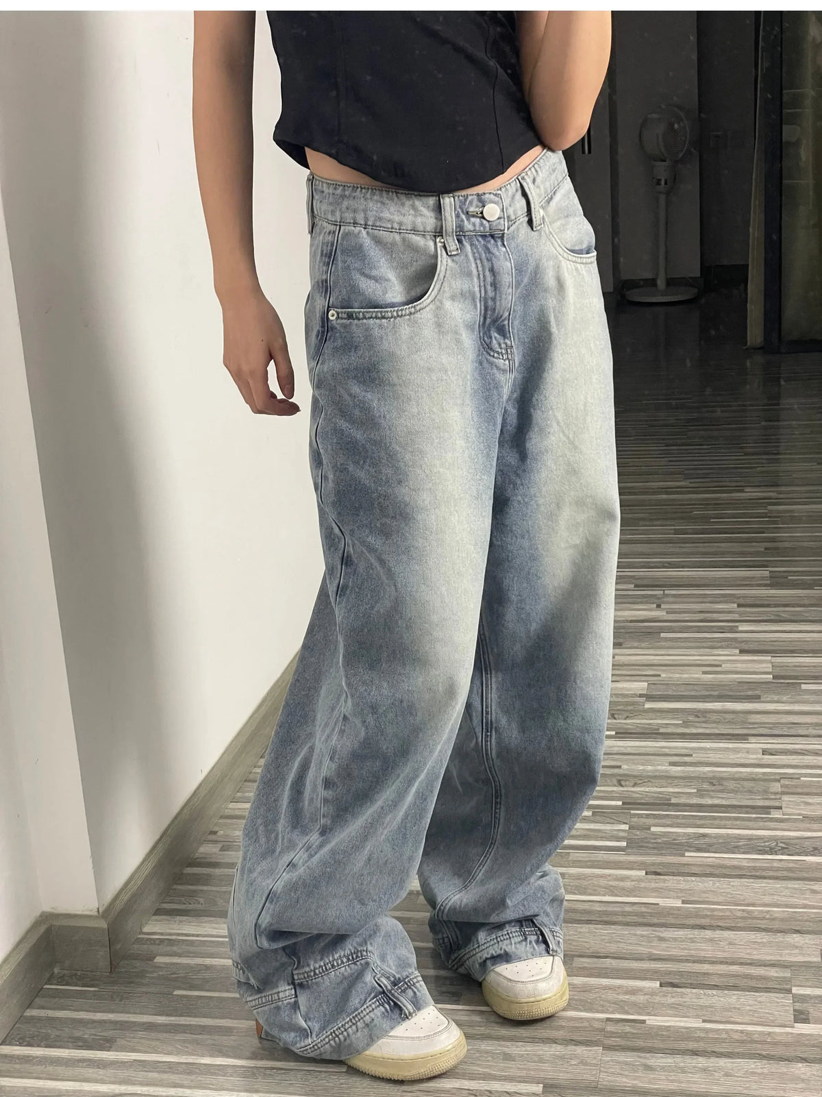 Ayana | Hoge Taille Baggy Jeans