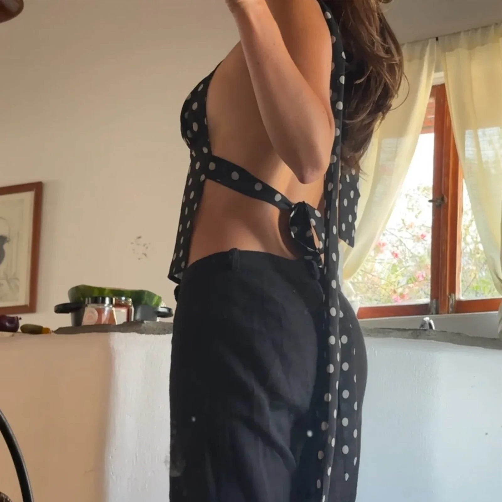 Marline | Polkadot Cami Top