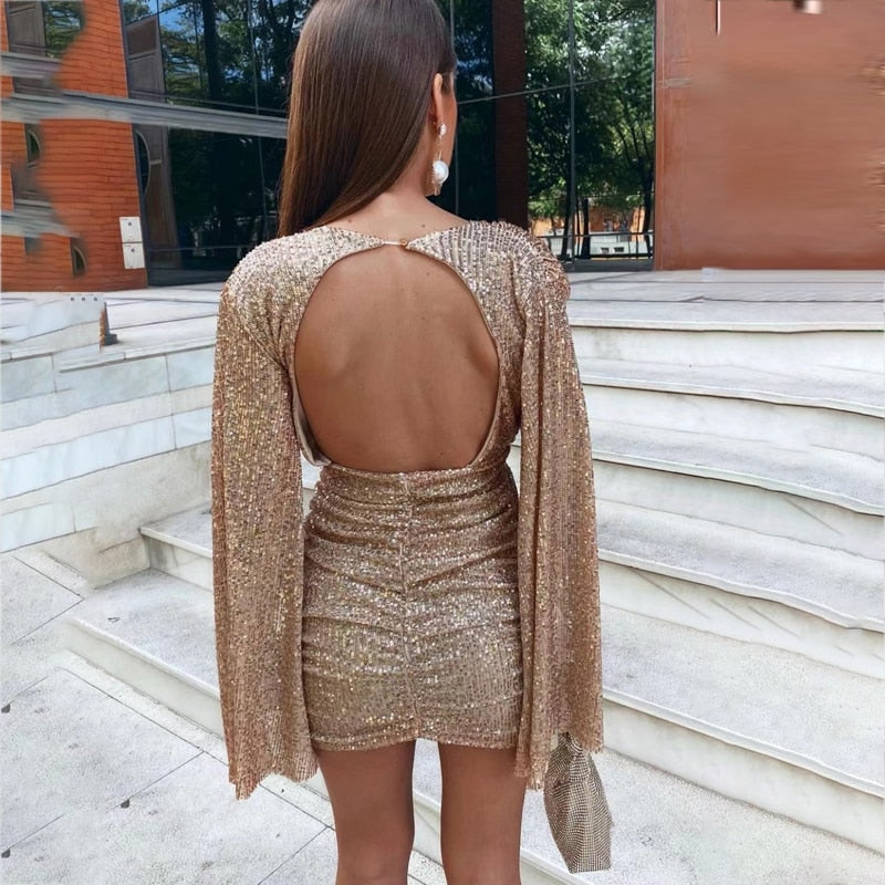 Jaimy | Glamoureuze Glitterjurk