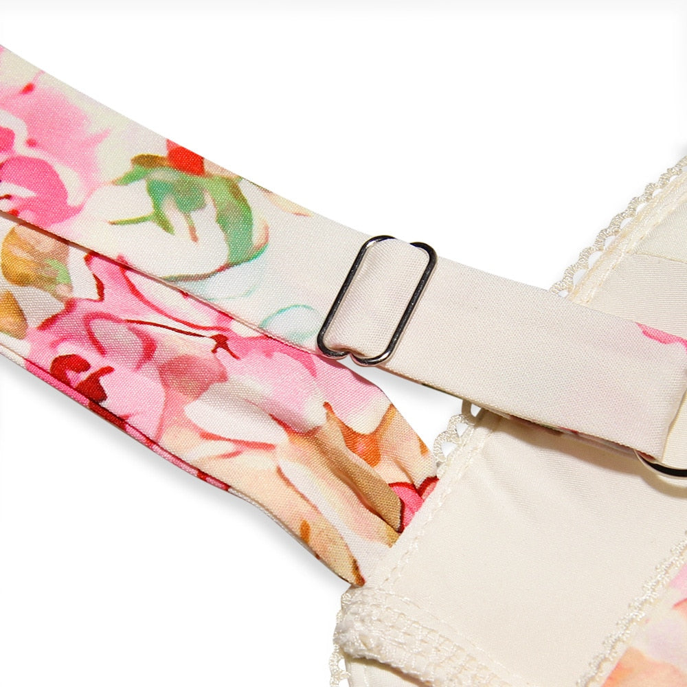Seraphine | Bloemenprint midi jurk