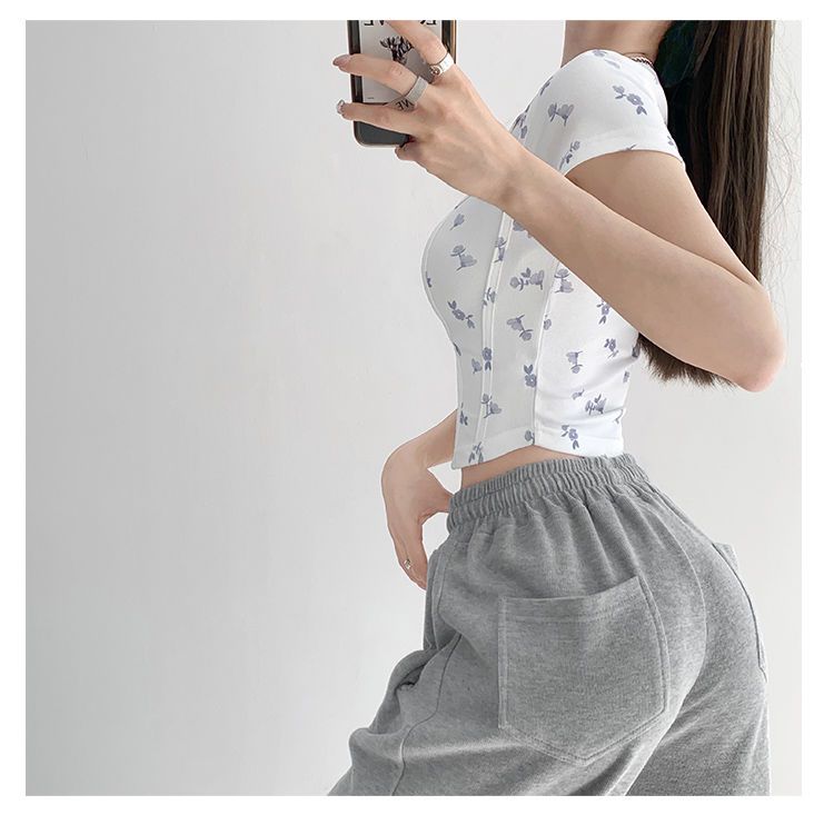 Shea | Bloemen Crop Top