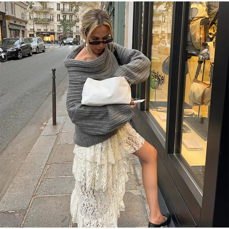 Coco | Slash Neck Trui