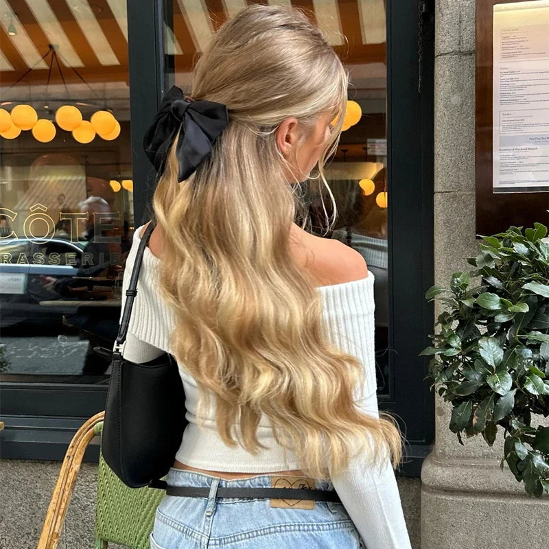 Mid City | Geribbelde Off-Shoulder Top