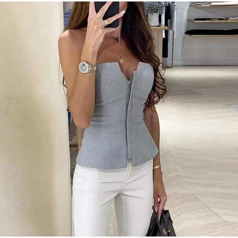 Noble | Strapless Top