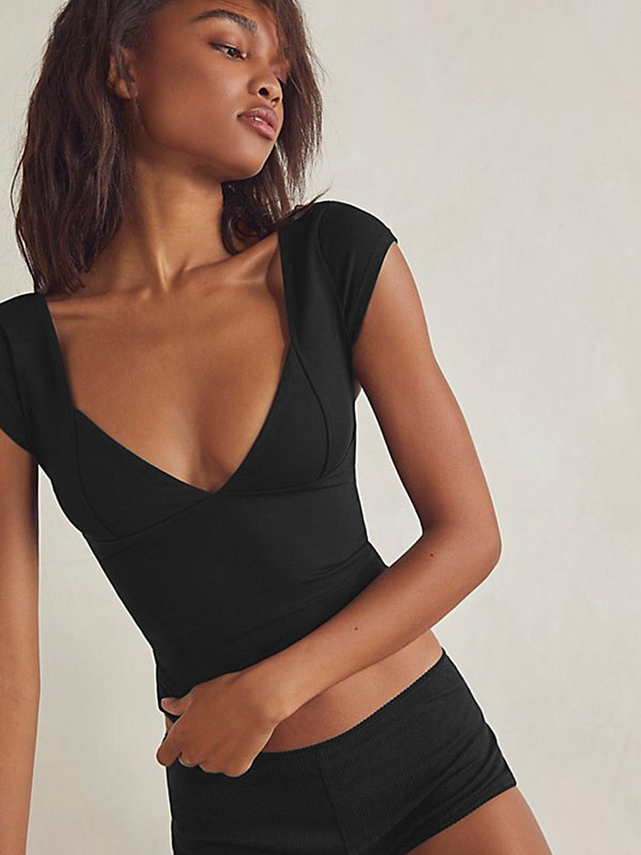 Simone | V-hals top