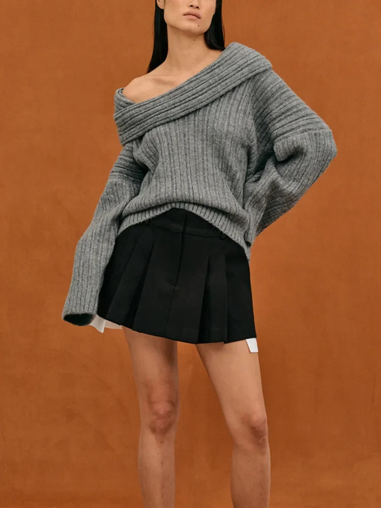 Coco | Slash Neck Trui