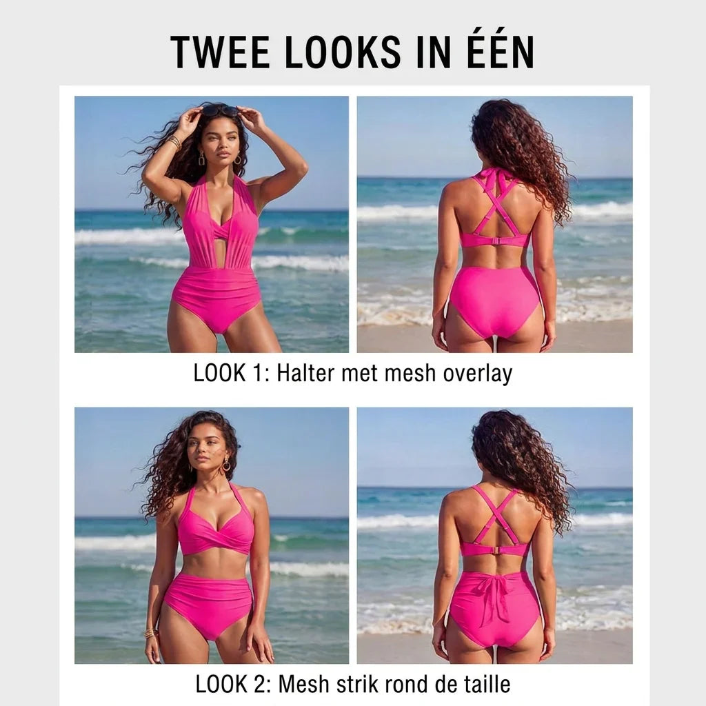 Merel | Mesh bikini set