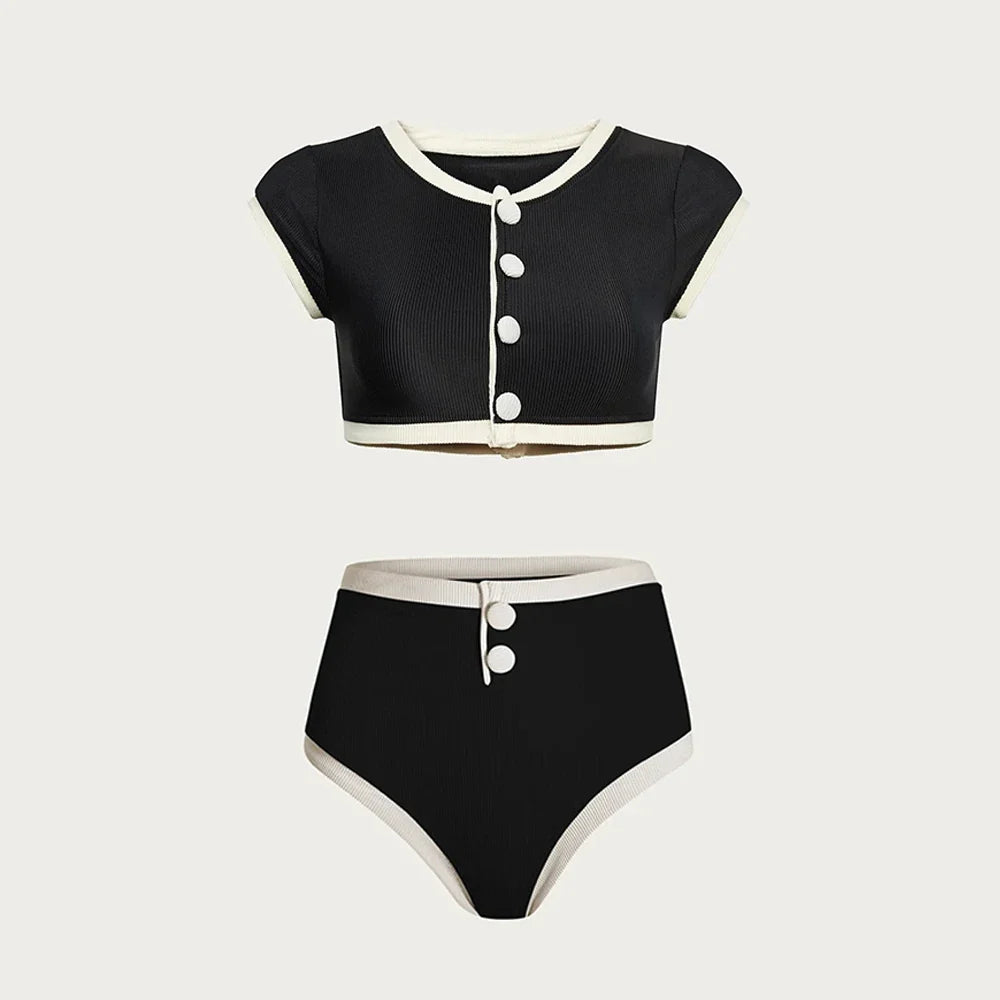 Lone Pine | Hoge Taille Bikini Set