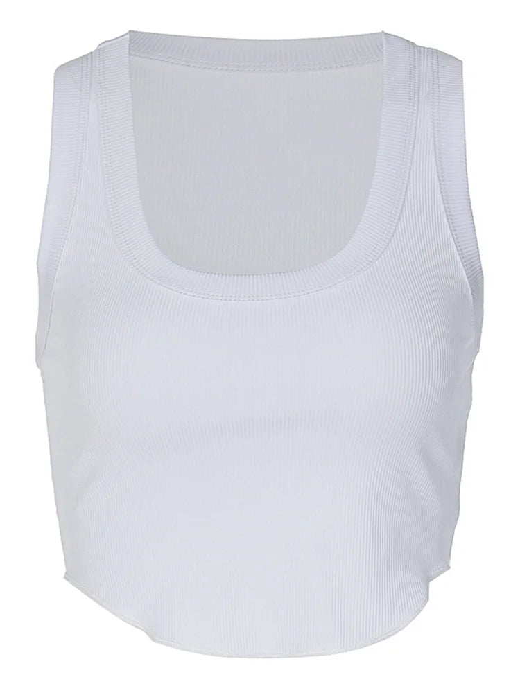 Fien | Geribbelde tanktop