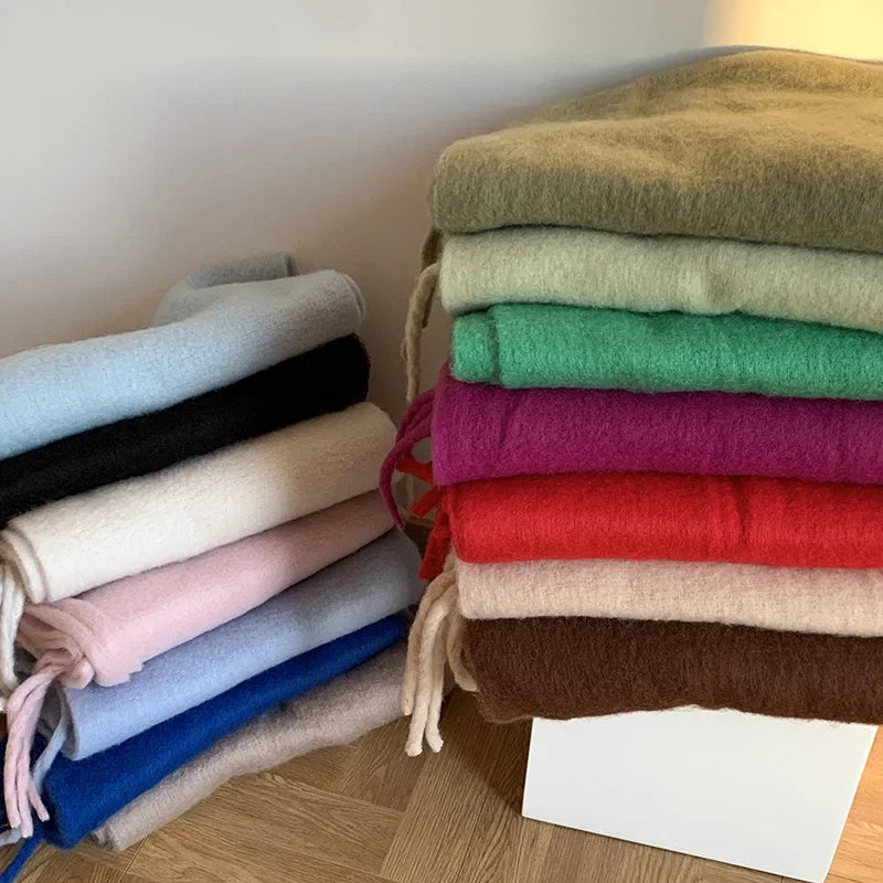 ChicWool | Dikke Sjaal met Franje
