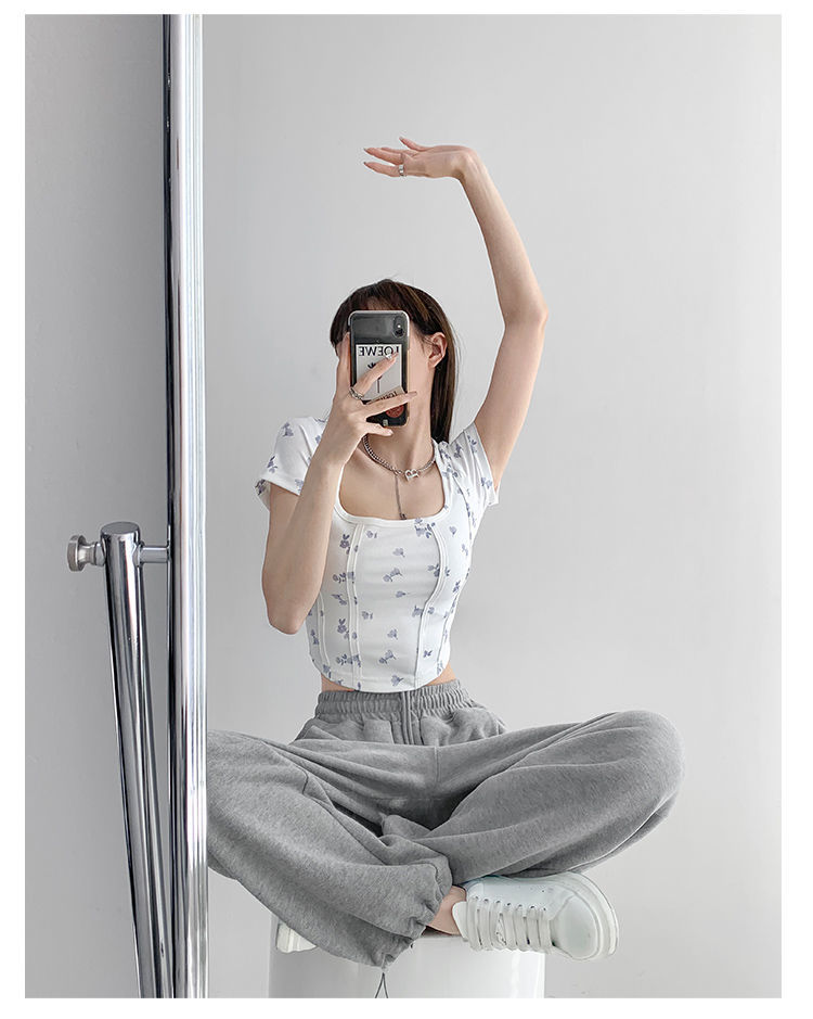 Shea | Bloemen Crop Top