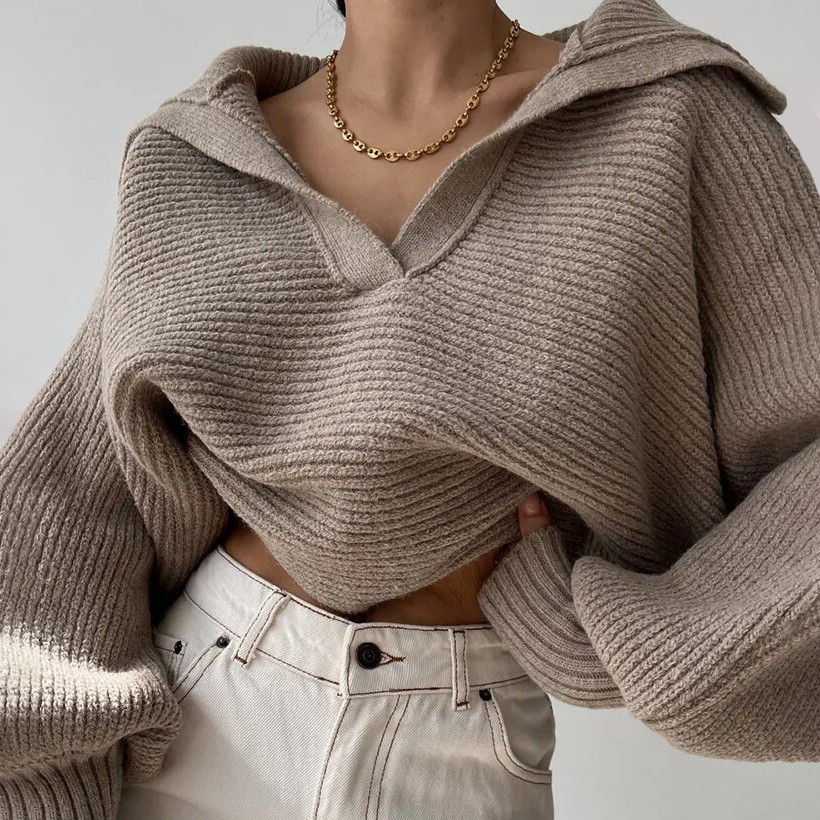 Belle Couture | Chunky gebreide trui