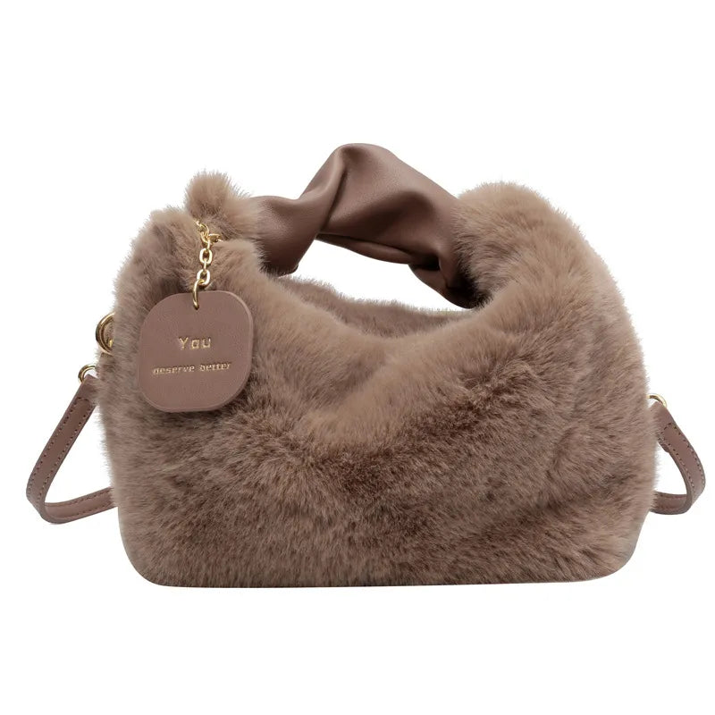 Bo | Fluffy crossbody tas
