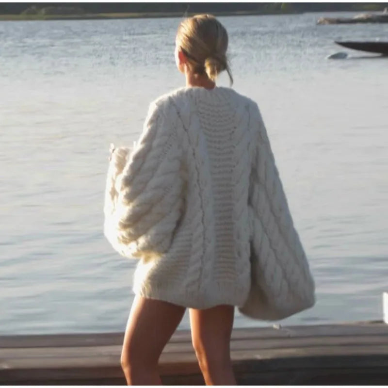 Marit | Oversized gebreide trui
