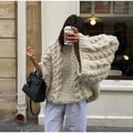 Marit | Oversized gebreide trui