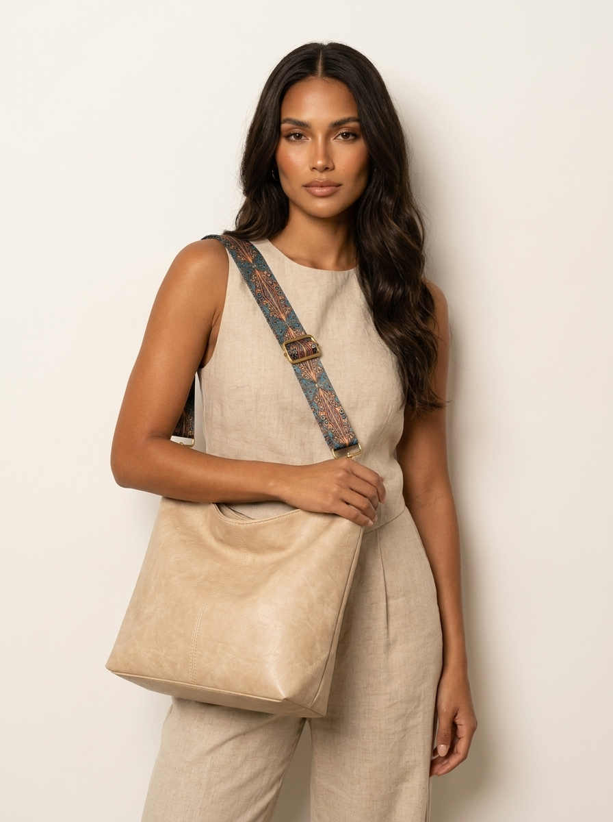 Mila | Schoudertas met bohemian schouderband