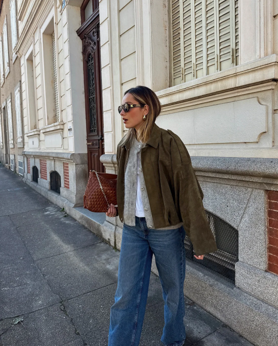 Suki | Oversized Suède Jas