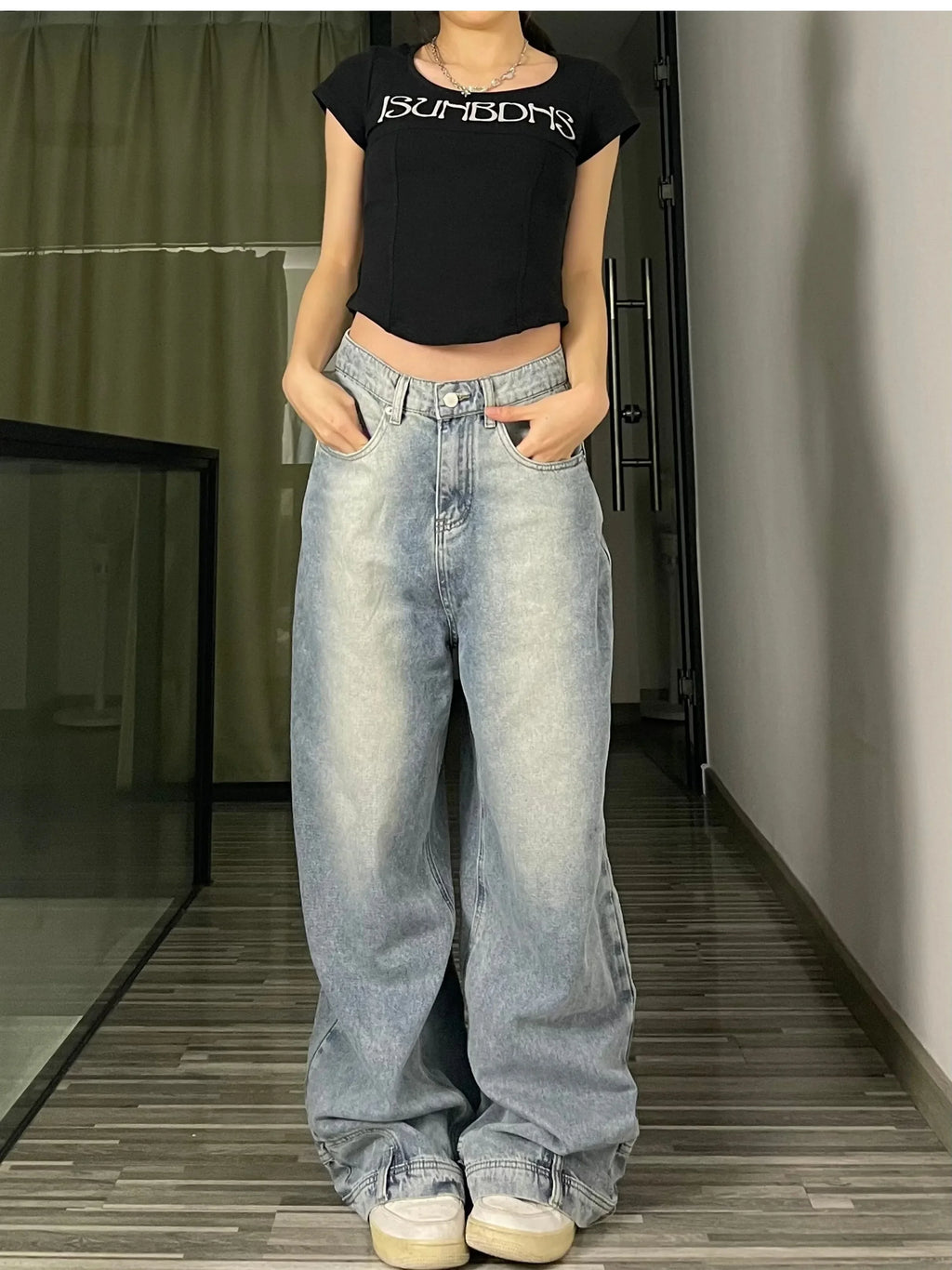 Ayana | Hoge Taille Baggy Jeans