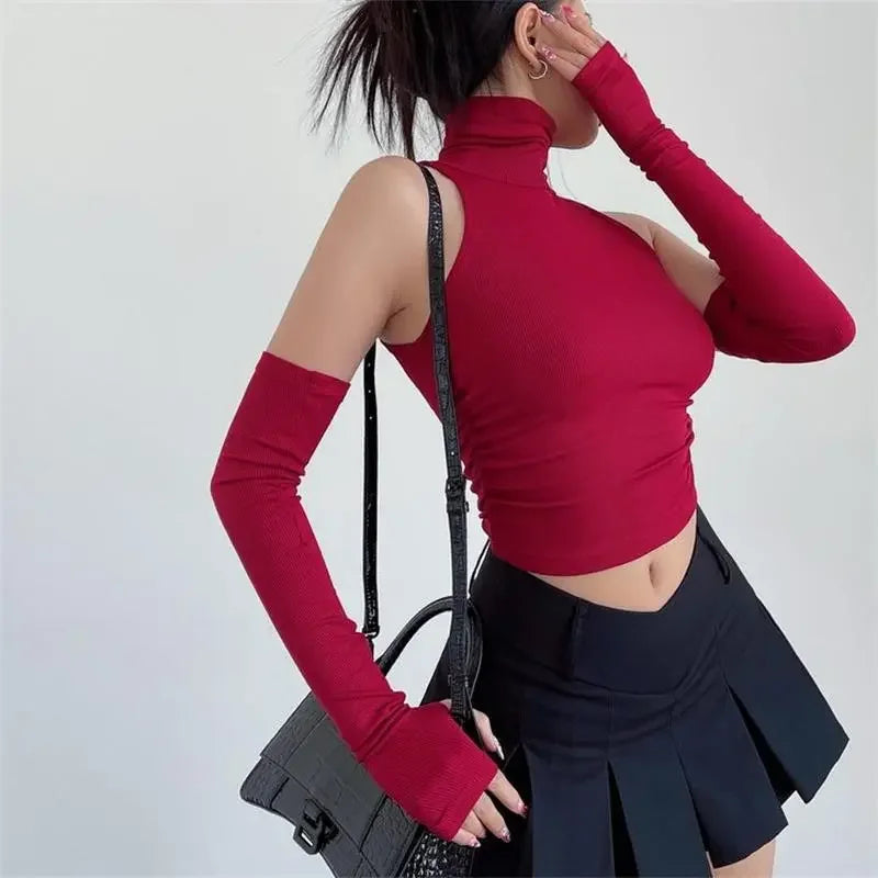 Leni | Coltrui top met losse mouwen