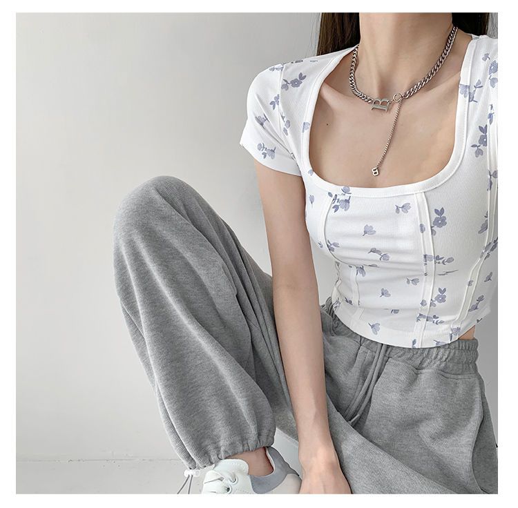 Shea | Bloemen Crop Top