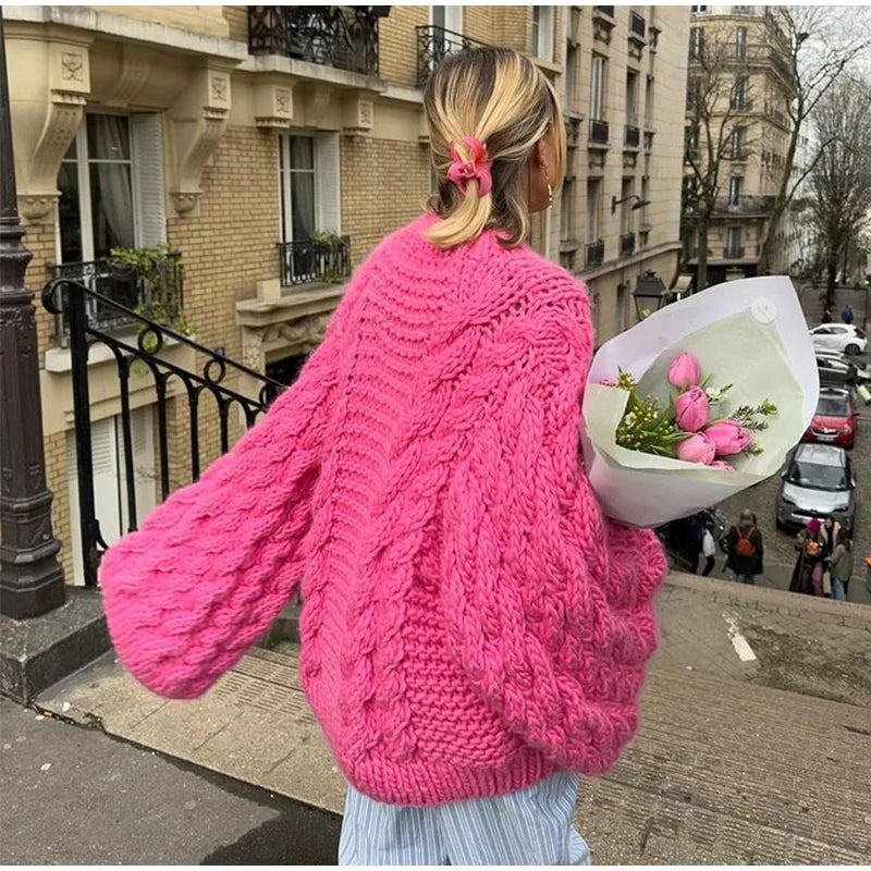 Marit | Oversized gebreide trui
