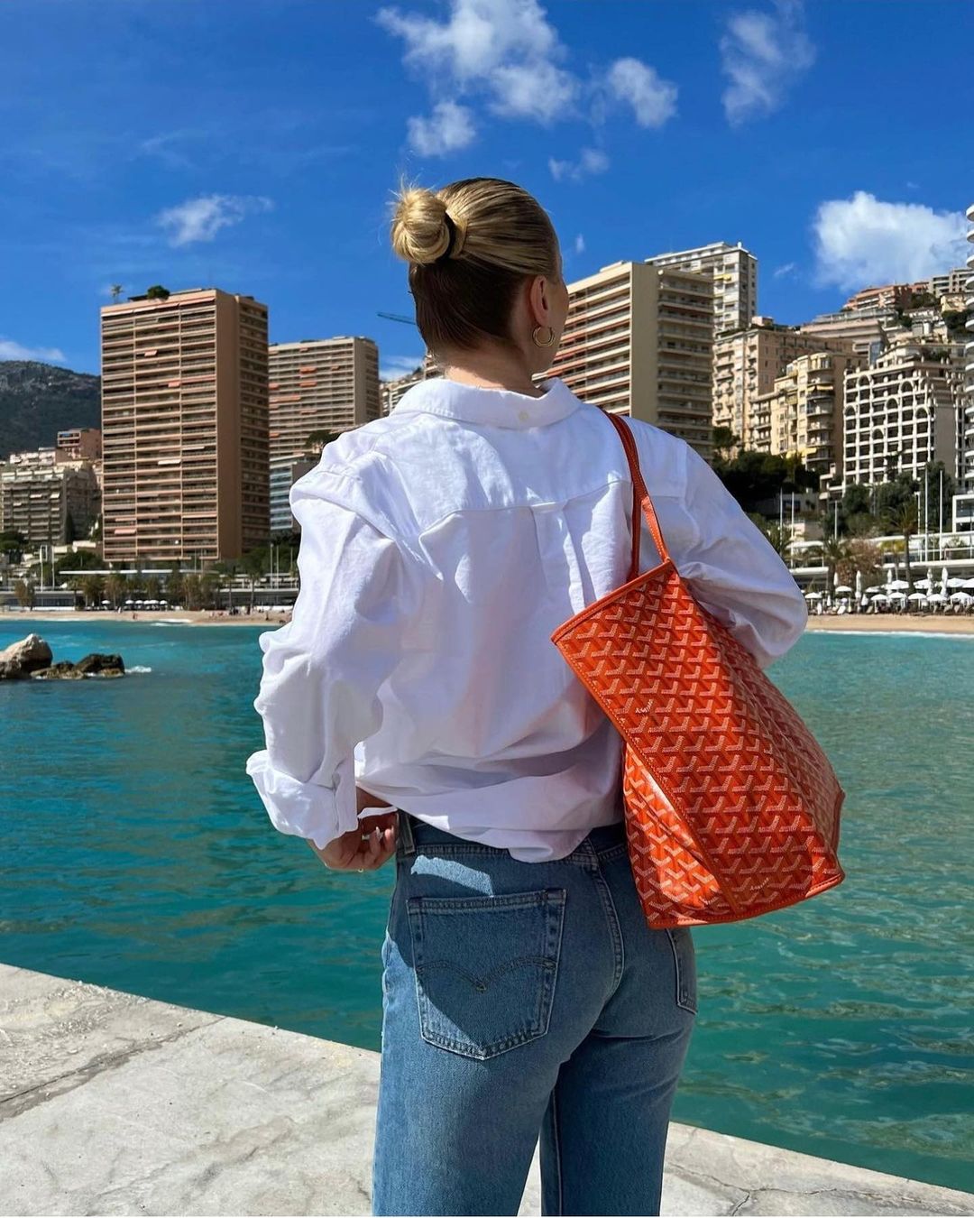 Anne | Luxe shopper met patroon