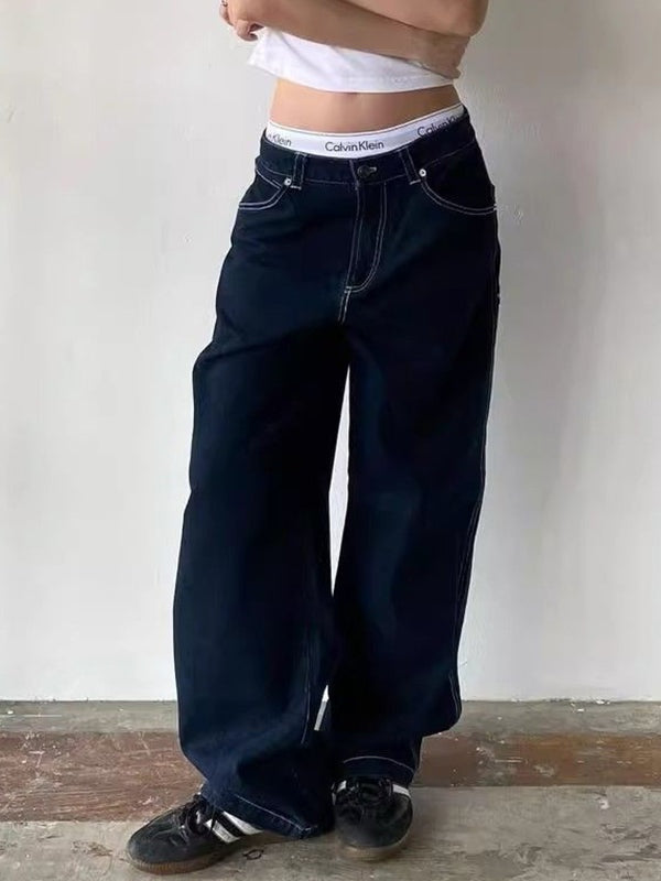Harper | Boyfriend Jeans met Vintage Wassing