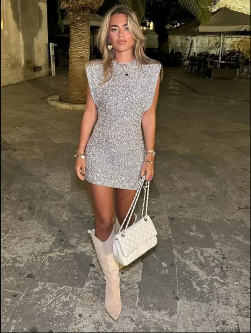 Sterre | Glitterjurk om in te Stralen
