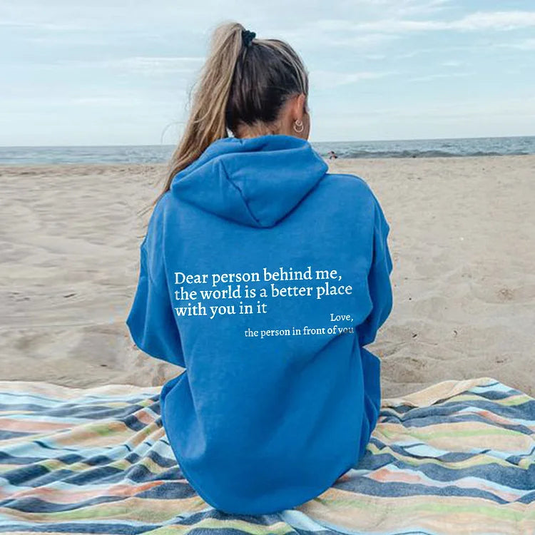 Remy | Unisex Hoodie met Tekstprint