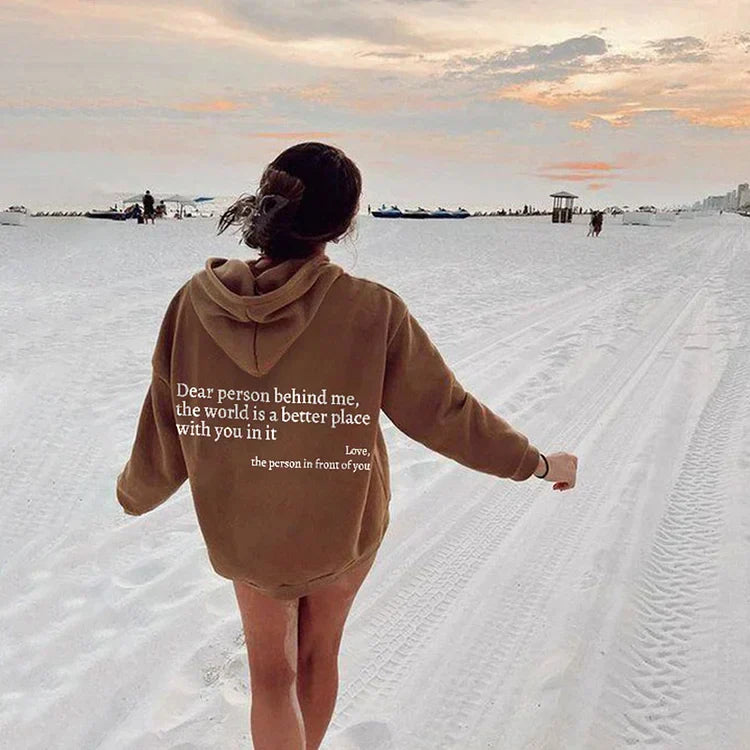 Remy | Unisex Hoodie met Tekstprint