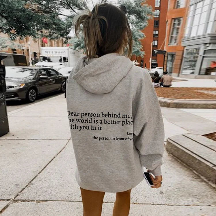Remy | Unisex Hoodie met Tekstprint