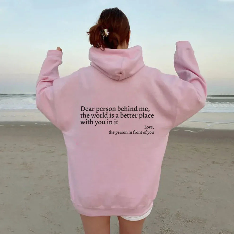 Remy | Unisex Hoodie met Tekstprint