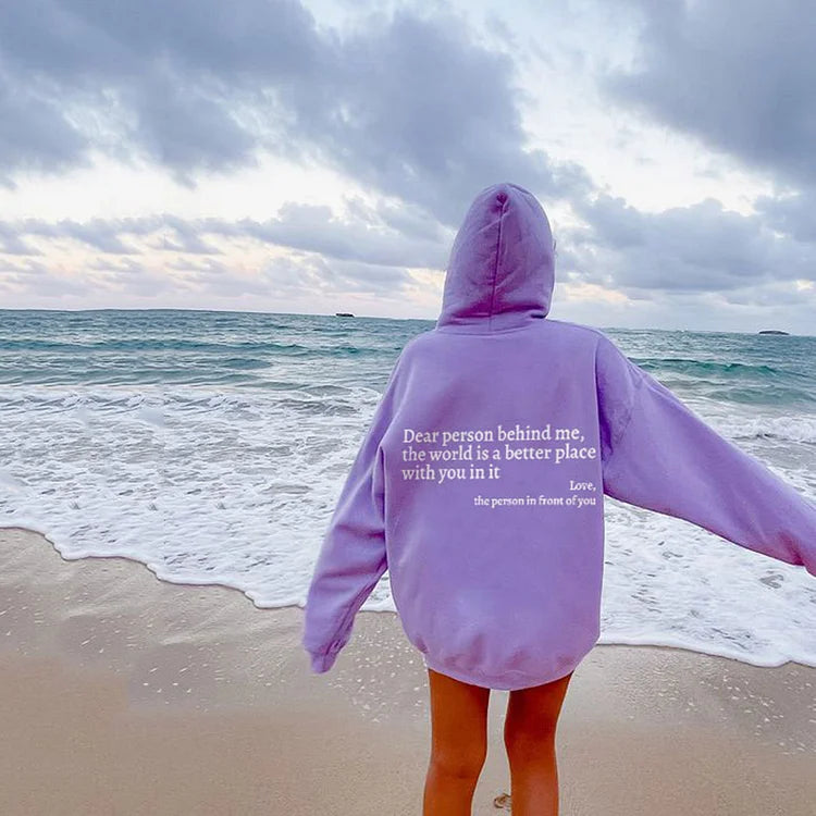 Remy | Unisex Hoodie met Tekstprint