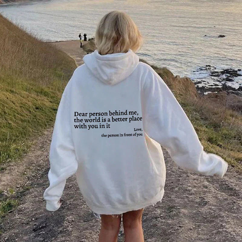 Remy | Unisex Hoodie met Tekstprint
