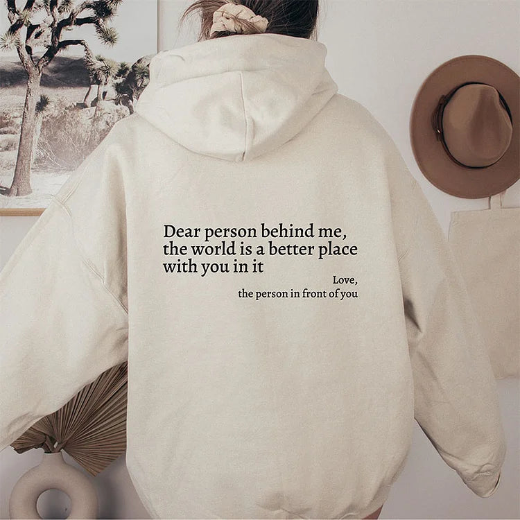 Remy | Unisex Hoodie met Tekstprint