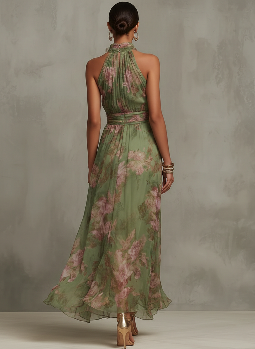 Floor | Maxi jurk met bloemenprint