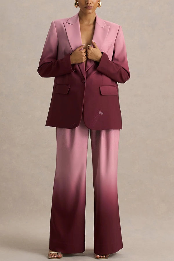 Enya | Ombre Print Blazer