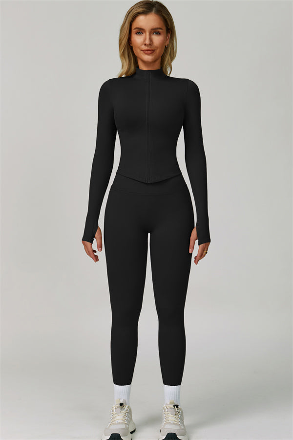 Julia | Tweedelige sportset met sportjack en legging