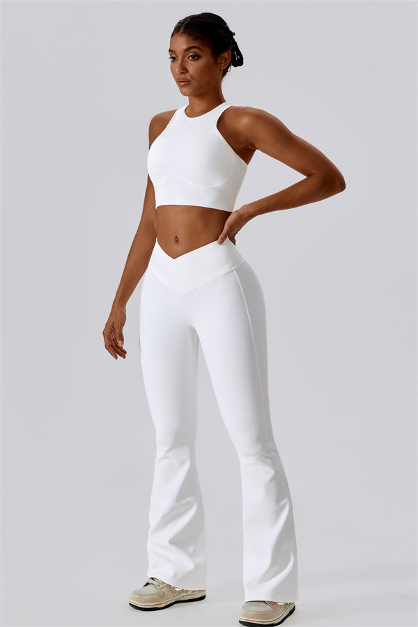 Nora | Sporttop met open rug
