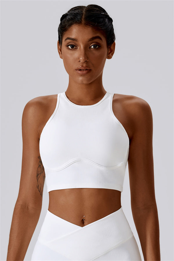 Nora | Sporttop met open rug
