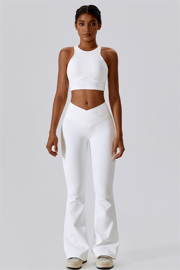 Nora | Sporttop met open rug